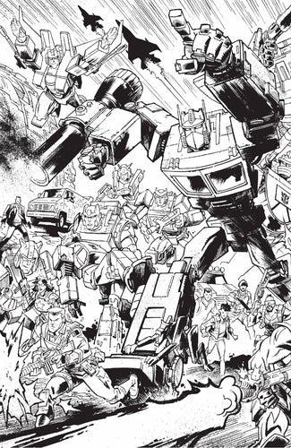 Transformers #9 Cover G - Jason Howard