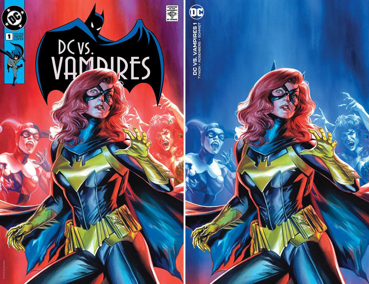 DC Vs Vampires #1 By Felipe Massafera (Batman Adventures #12 Homage) L