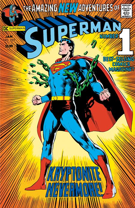 Superman #233 (of 1) Cover C - Neal Adams - FACSIMILE FOIL VARIANT