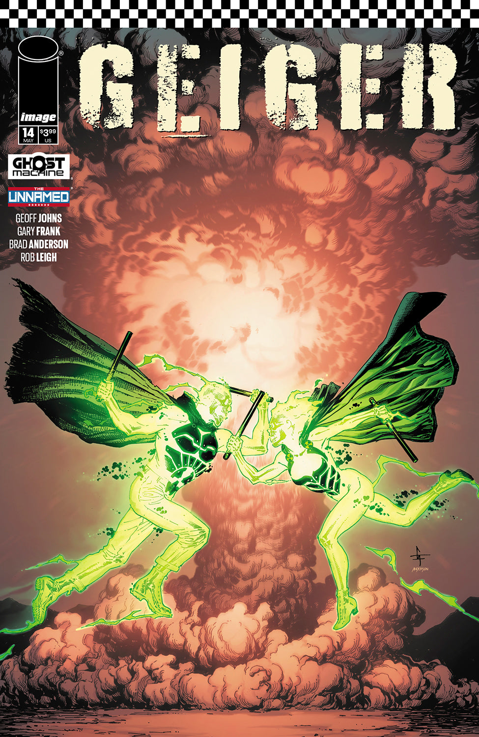 Geiger #14 Cover A - Brad Anderson Gary Frank