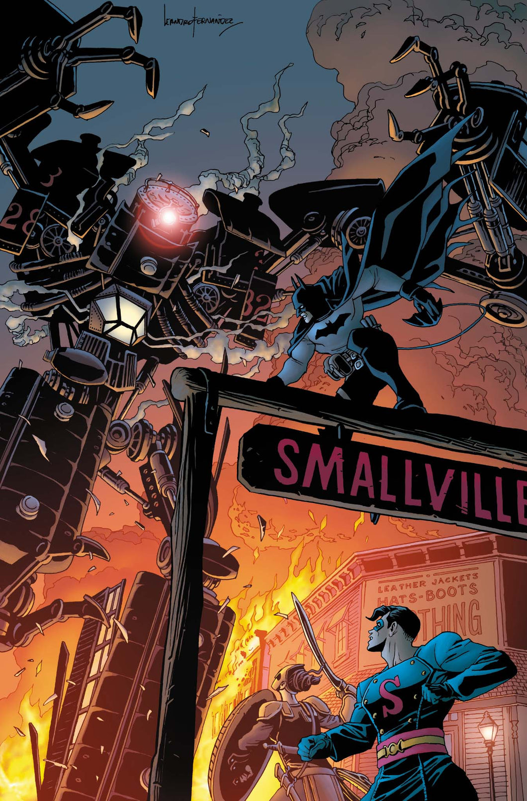 Batman: Gotham by Gaslight - A League For Justice #2 (of 6) Cover A - Leandro Fernandez