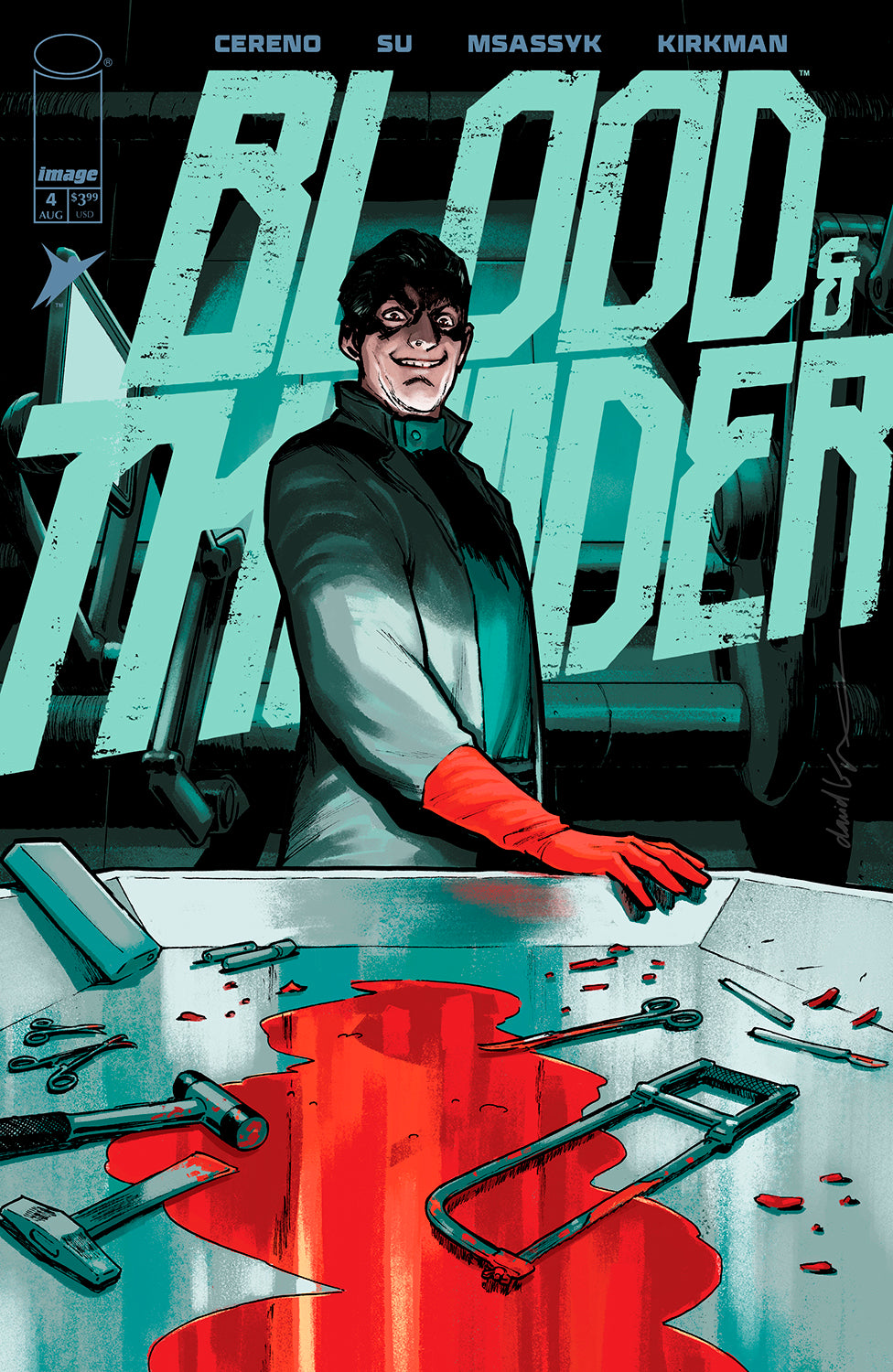 Blood & Thunder #4 Cover B - David Lopez