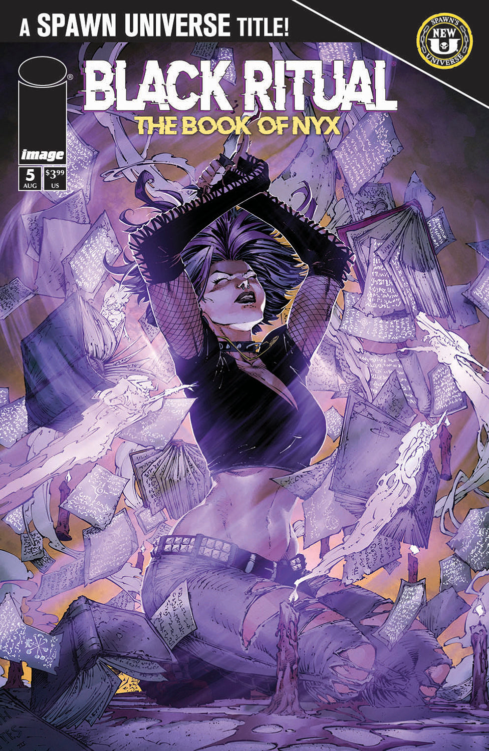 SPAWN Black Ritual: The Book of Nyx #5 (of 7) Cover B - Brett Booth