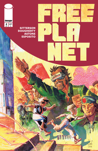 Free Planet #4 Cover A - Jed Dougherty