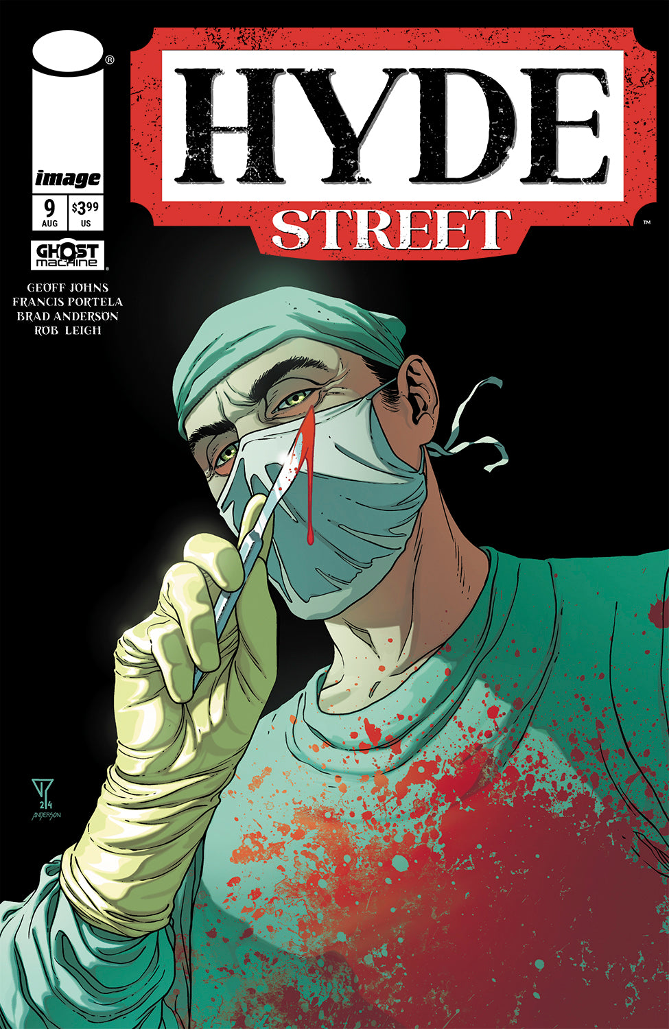 Hyde Street #9 Cover B - Brad Anderson Francis Portela