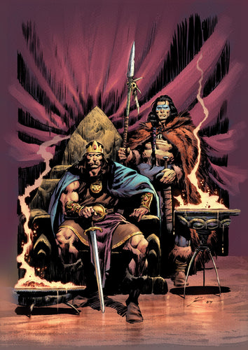 Conan: Scourge of the Serpent #1 (of 4) Cover H - Roberto de la Torre - VIRGIN VARIANT