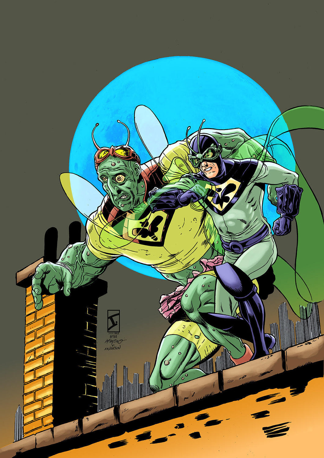 Toxie Team-Up #4 (of 5) Cover B - Jamal Igle - EXCLUSIVE TRADING CARD VARIANT