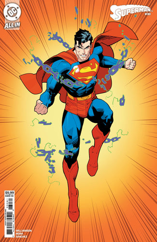 Superman #30 Cover H - Dan Mora - CORNER BOX VARIANT