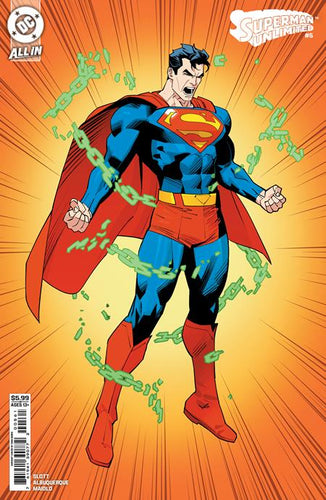 Superman Unlimited #5 Cover F - Dan Mora - CORNER BOX VARIANT