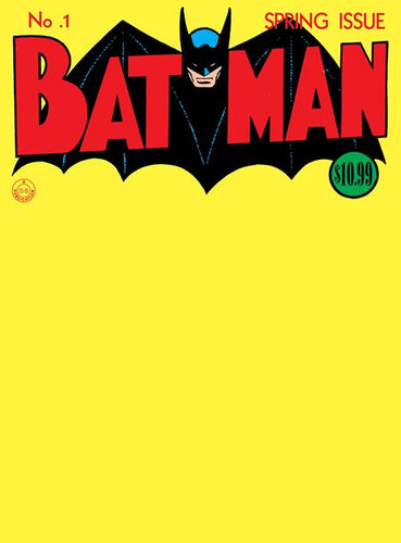 Batman #1 (of 1) Cover C - BLANK VARIANT