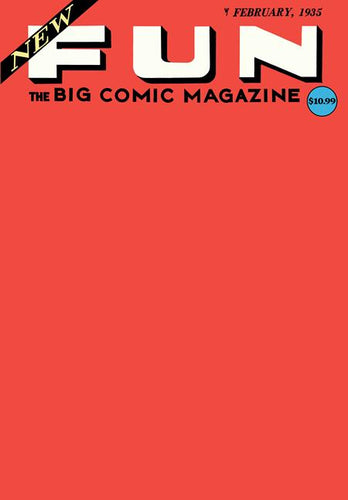 New Fun #1 (of 1) Cover C - BLANK VARIANT