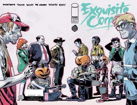 Exquisite Corpses #3 Cover A - Michael Walsh - SECOND PRINTING