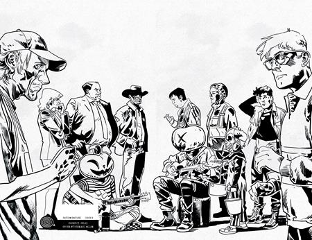 Exquisite Corpses #3 Cover B - Michael Walsh - SECOND PRINTING POLYBAGGED VARIANT
