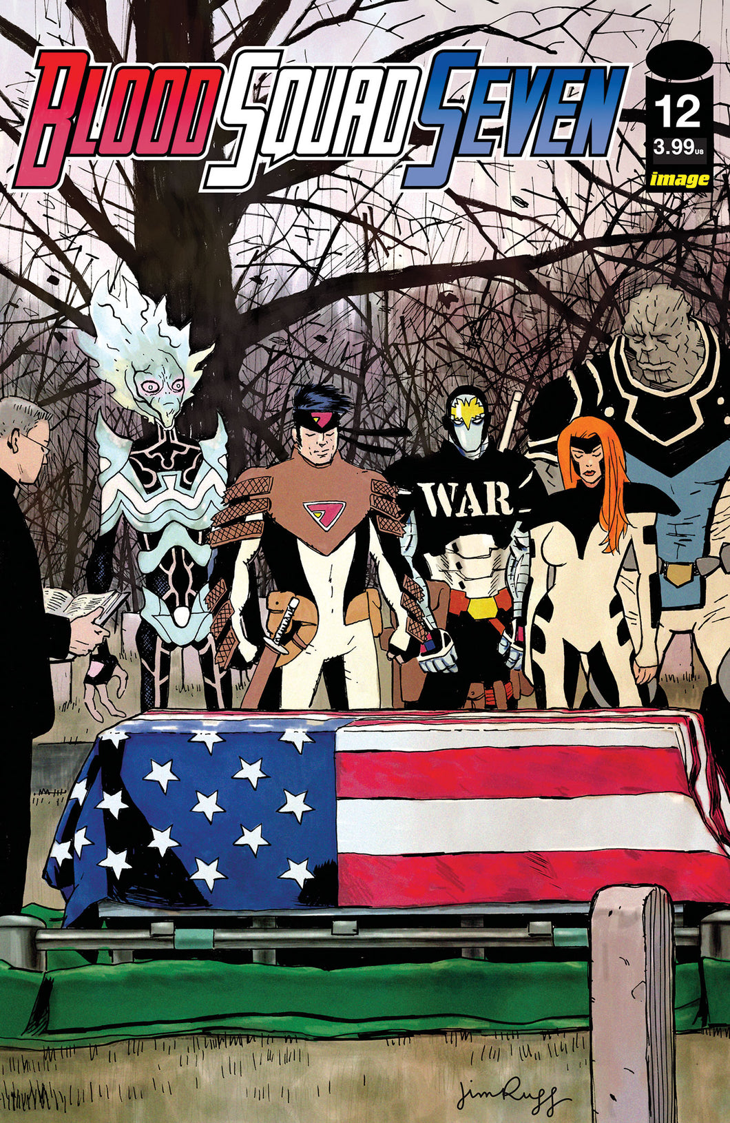 Blood Squad Seven #12 Cover B - Jim Rugg