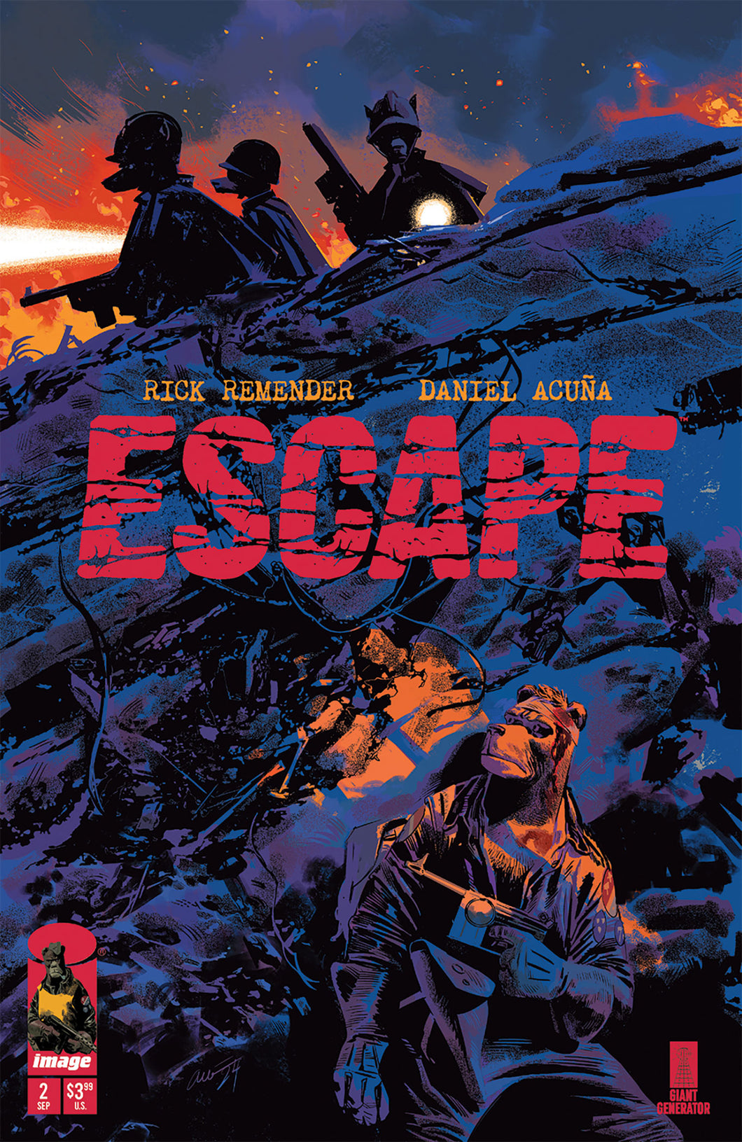 Escape #2 Cover A - Daniel Acuna Perez