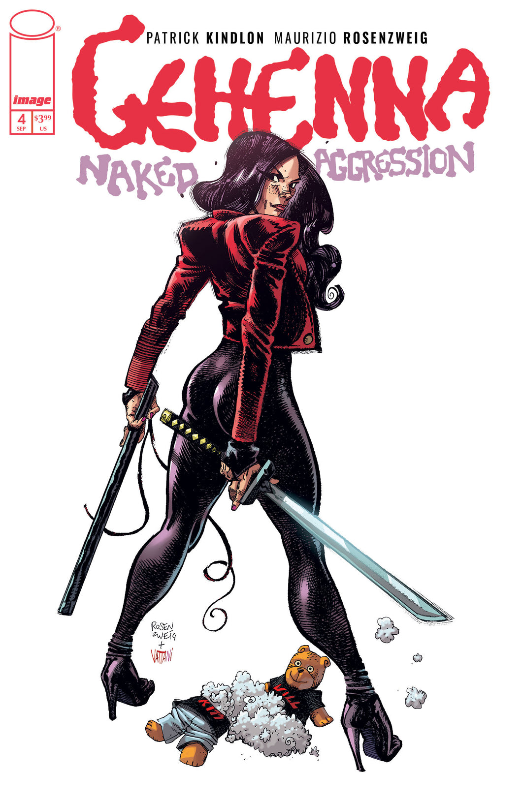 Gehenna: Naked Aggression #4 (of 4) Cover A - Maurizio Rosenzweig