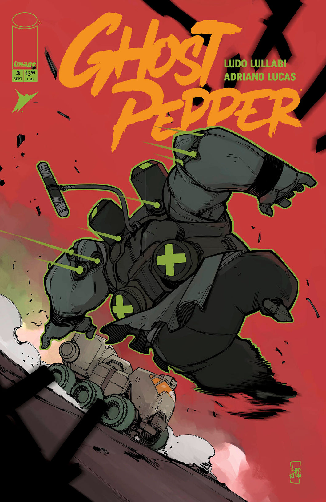 Ghost Pepper #3 Cover A - Ludo Lullabi
