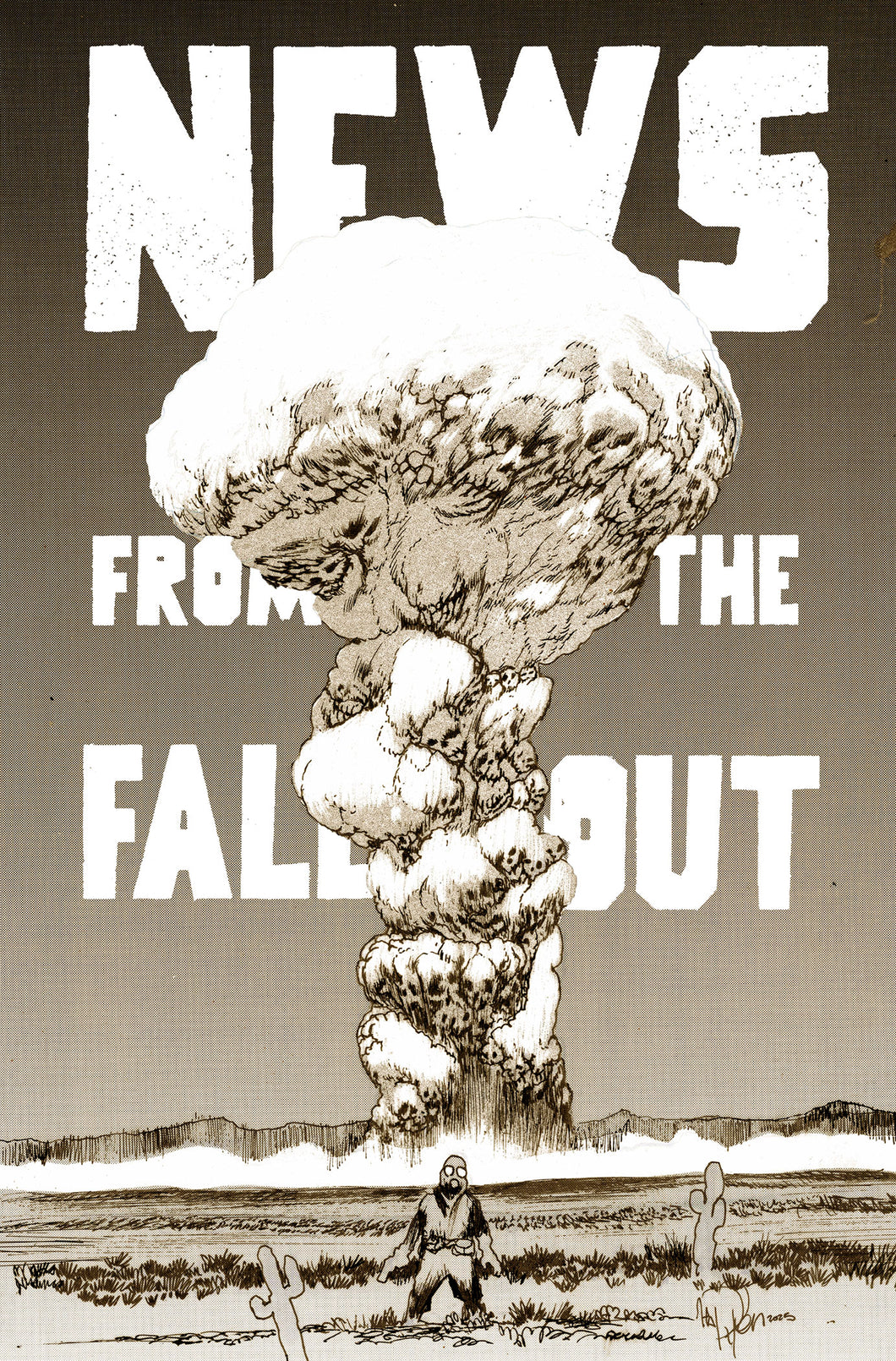 News From The Fallout #4 (of 6) Cover B - James Harren
