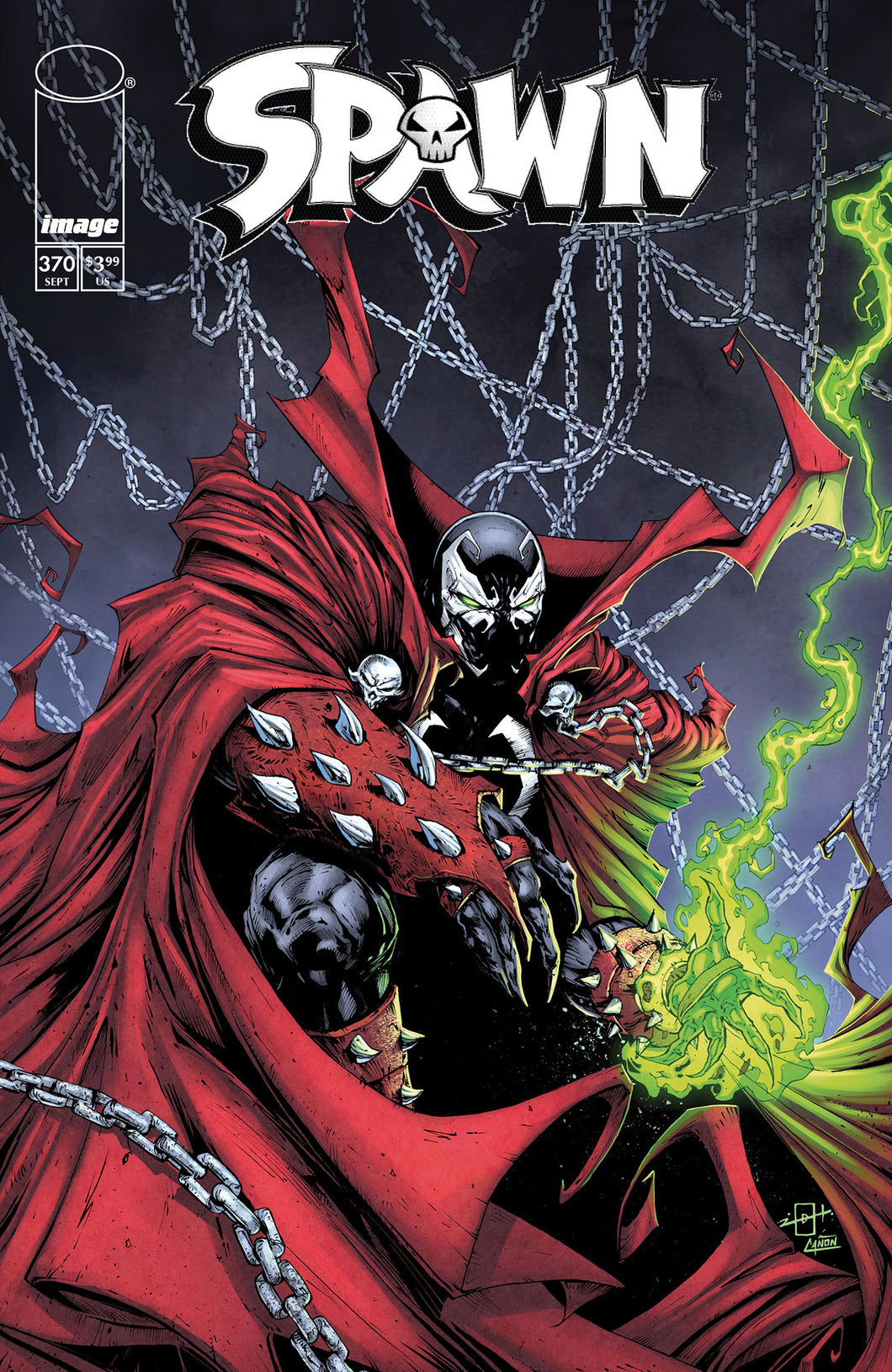 Spawn #370 Cover A - Jonathan Uribe