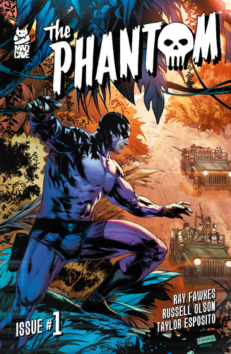 Phantom #1 Cover B - Caanan White - SEQUENTIAL BATTLE SCENE VARIANT