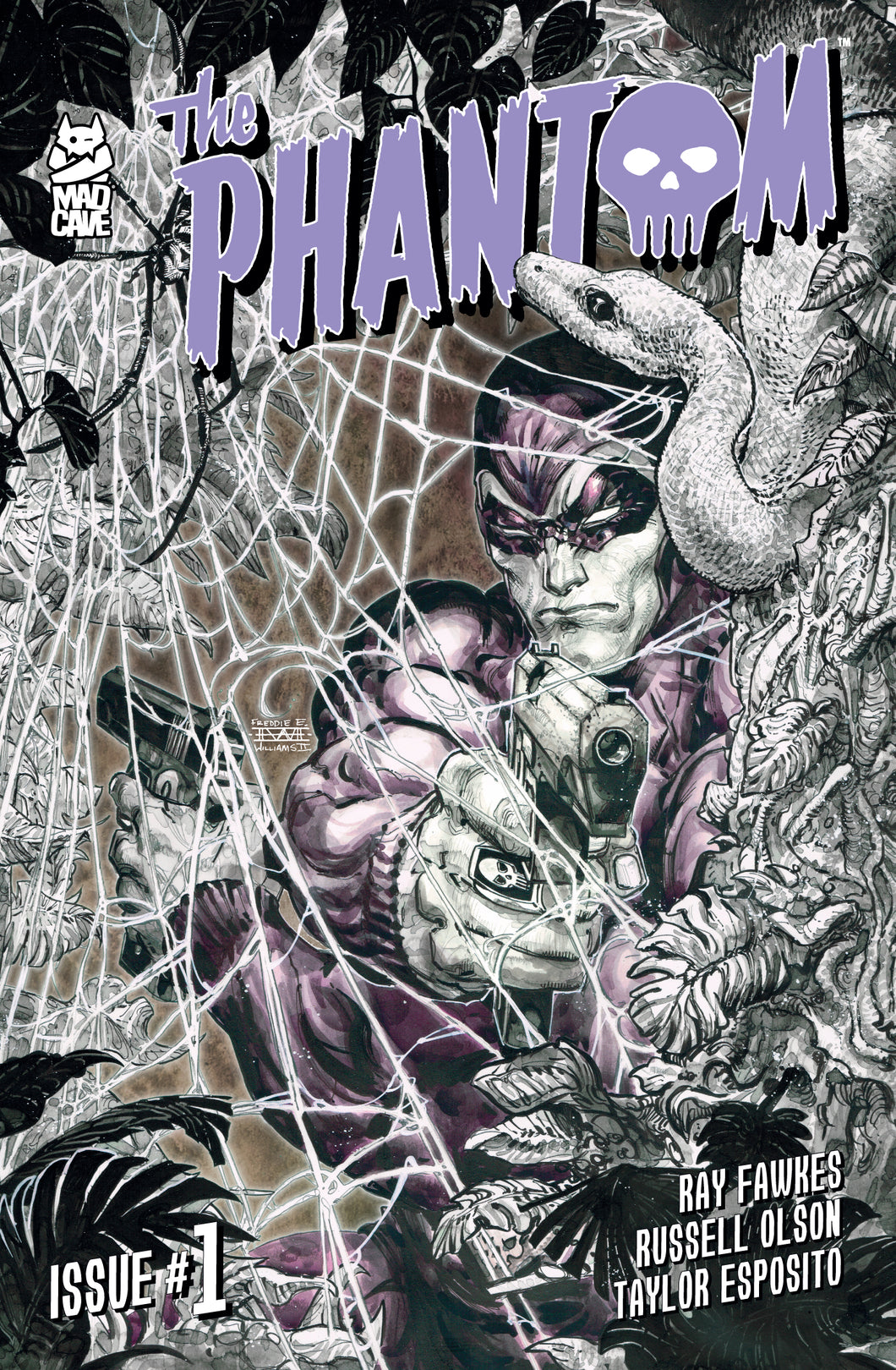 Phantom #1 Cover E - Freddie Williams II - B&W VARIANT
