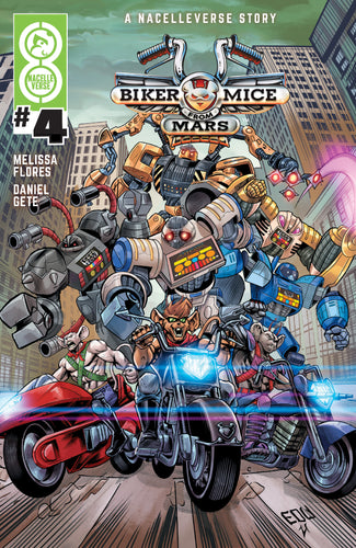 Biker Mice From Mars #4 Cover A - Edu Souza
