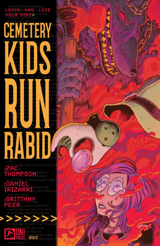 Cemetery Kids Run Rabid #2 (of 4) Cover A - Daniel Irizarri