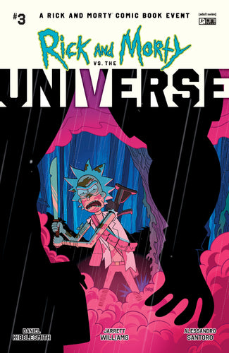 Rick and Morty vs. The Universe #3 (of 4) Cover A - Dave Bardin