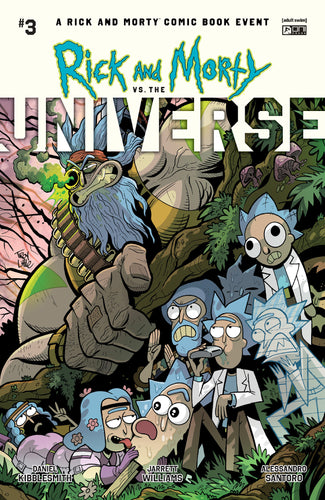 Rick and Morty vs. The Universe #3 (of 4) Cover B - Troy Little
