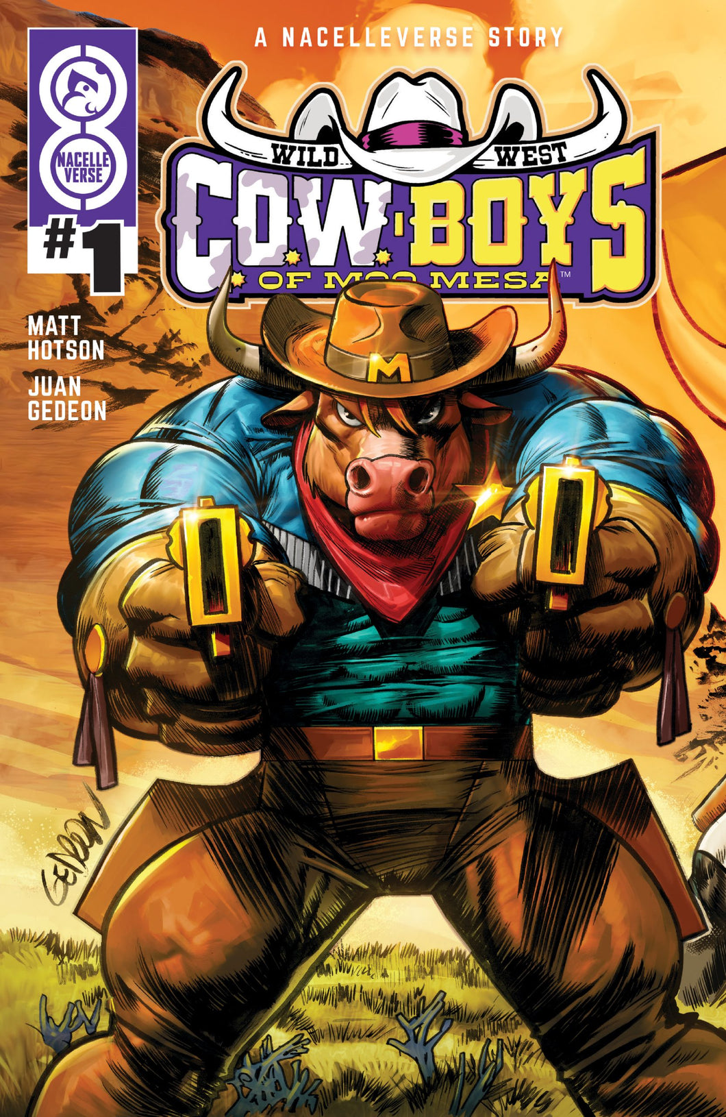 Wild West C.O.W.-Boys of Moo Mesa #1 (of 4) Cover A - Juan Gedeon