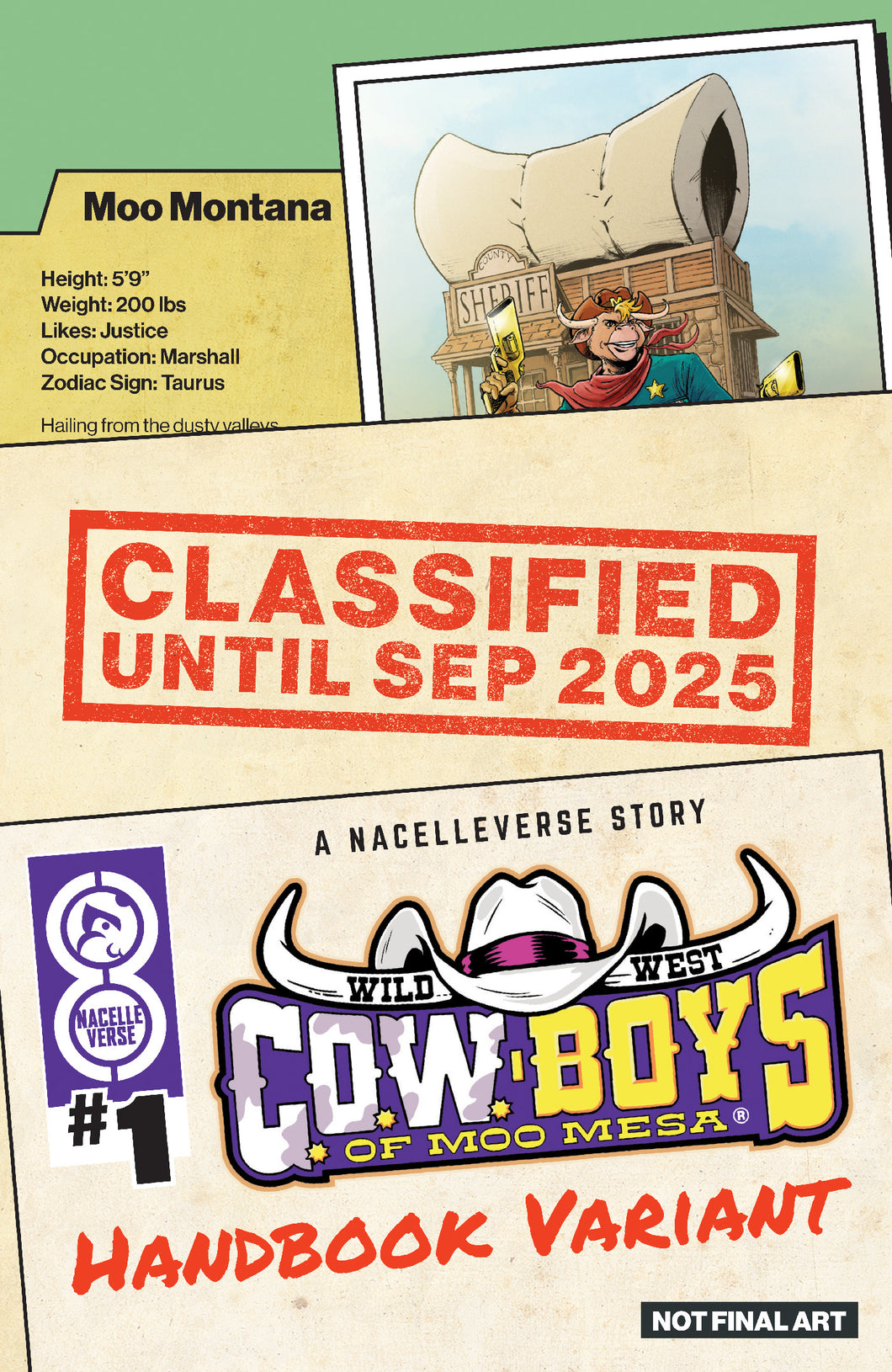 Wild West C.O.W.-Boys of Moo Mesa #1 (of 4) Cover D - Gavin Smith