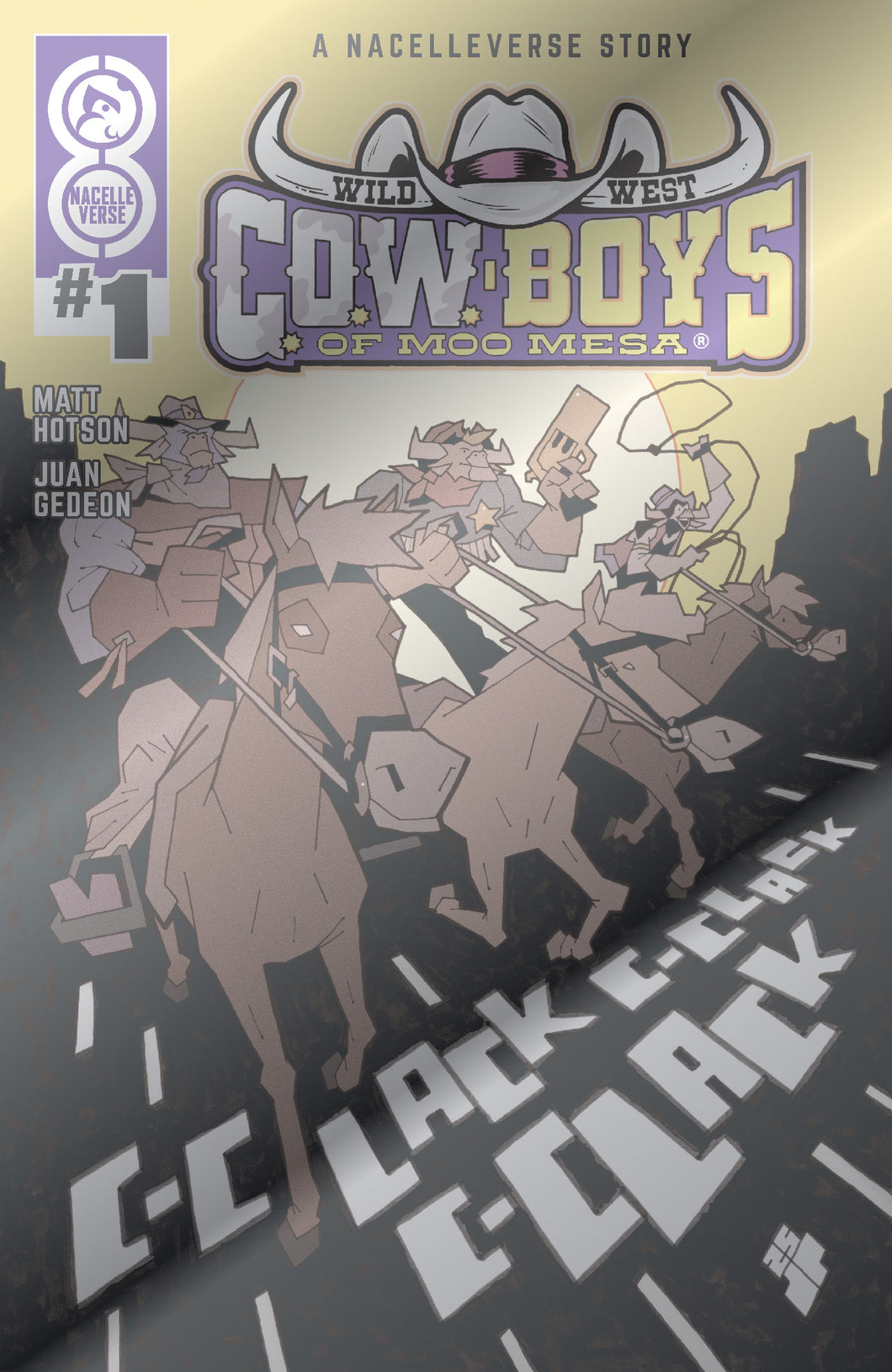 Wild West C.O.W.-Boys of Moo Mesa #1 (of 4) Cover F - Joe Palmer - FOIL VARIANT