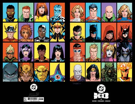 DC K.O. #1 (of 4) Cover H - Dan Mora -BRACKET VARIANT