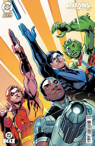Titans #28 Cover C - Paris Alleyne