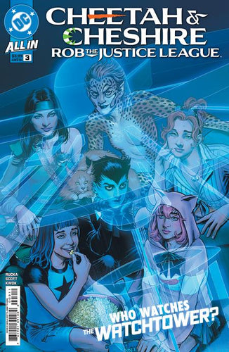 Cheetah and Cheshire Rob The Justice League #3 (of 6) Cover A - Nicola Scott