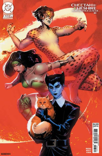 Cheetah and Cheshire Rob The Justice League #3 (of 6) Cover C - Noobovich