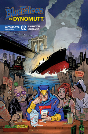 Blue Falcon & Dynomutt #2 Cover B - Amanda Conner