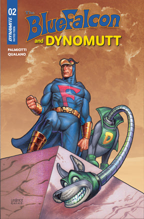 Blue Falcon & Dynomutt #2 Cover C - Joseph Michael Linsner
