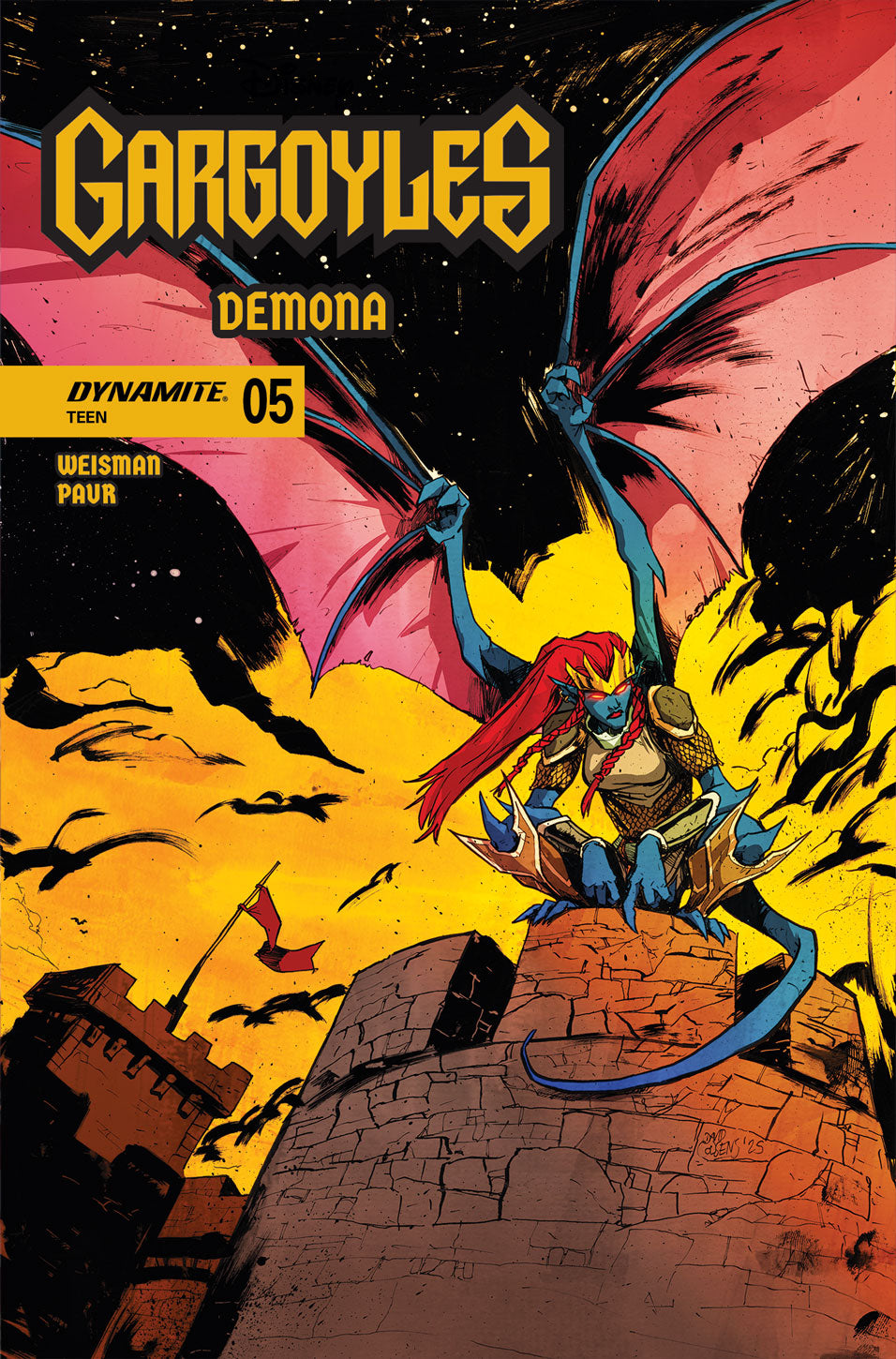 Gargoyles: Demona #5 Cover D - David Cousens