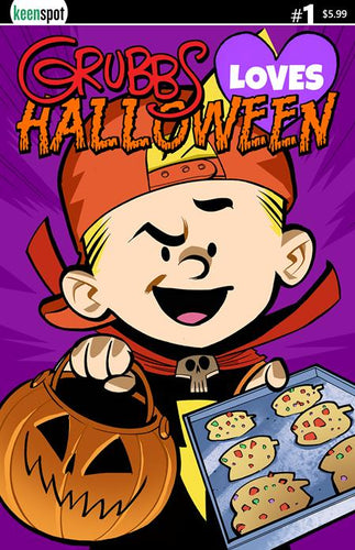 Grubbs Loves Halloween #1 Cover B - Athila Fabbio - GHOST PEPPER COOKIES VARIANT