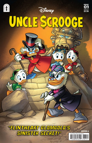 Uncle Scrooge: Flintheart Glomgold's Sinister Secret #1 (of 3) Cover A - Alessando Perina