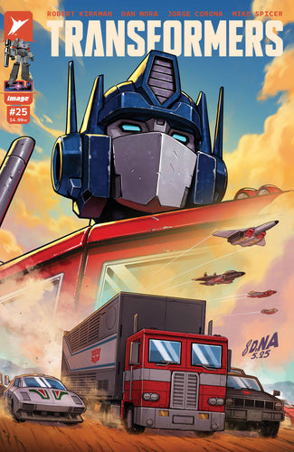 Transformers #25 Cover A - David Nakayama
