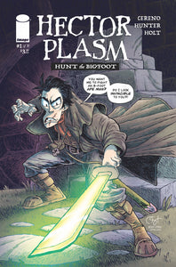 Hector Plasm: Hunt the Bigfoot #1 (of 3) Cover B - Derek Hunter