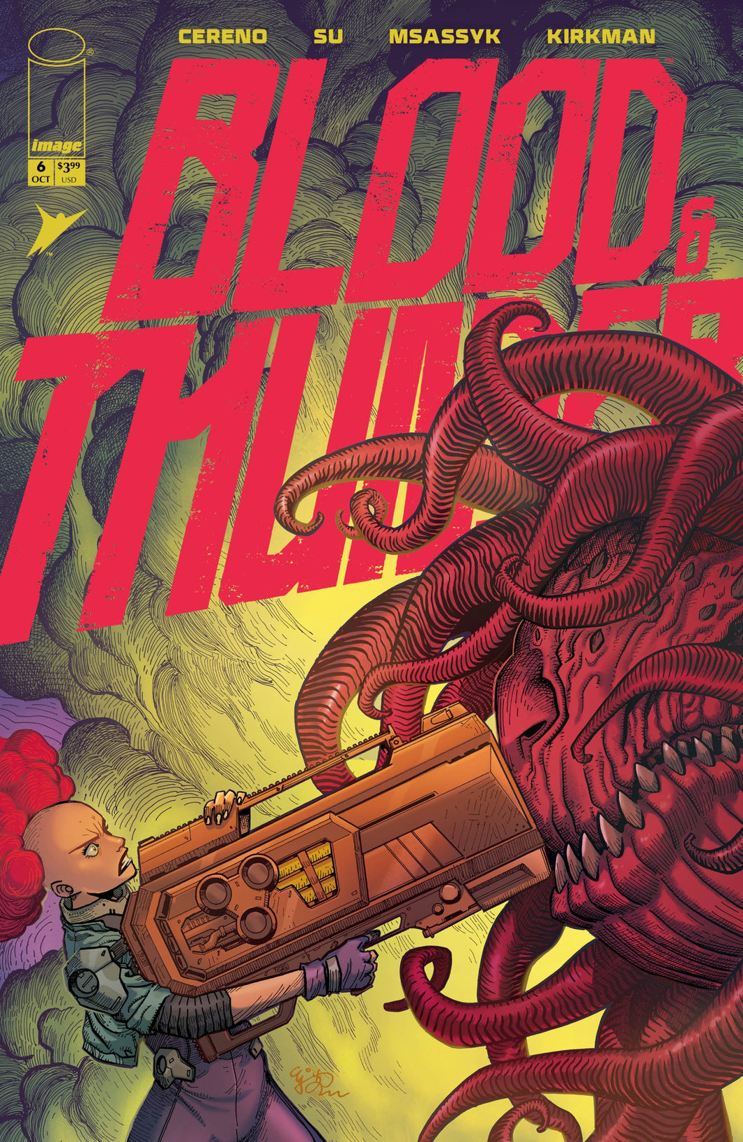 Blood & Thunder #6 Cover A - Michele Msassyk Assarasakorn E.J. Su