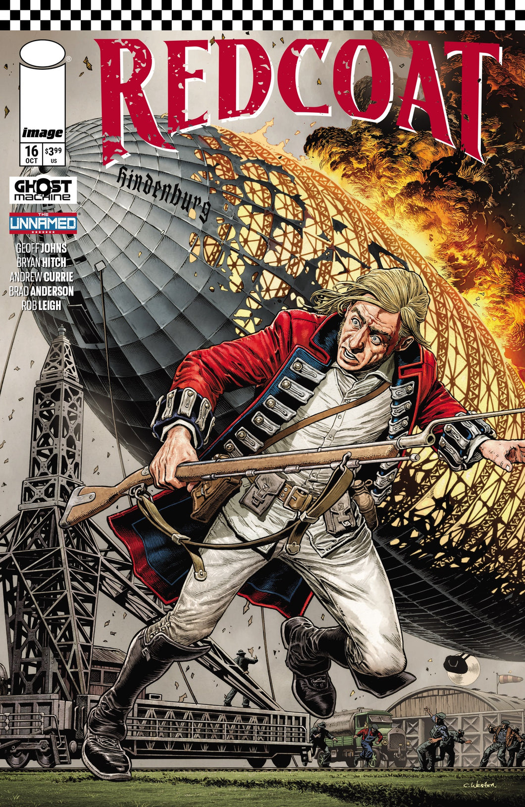 Redcoat #16 Cover B - Chris Weston