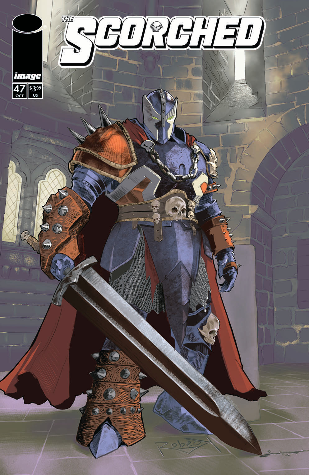 SPAWN Scorched #47 Cover B - Thaddeus Robeck