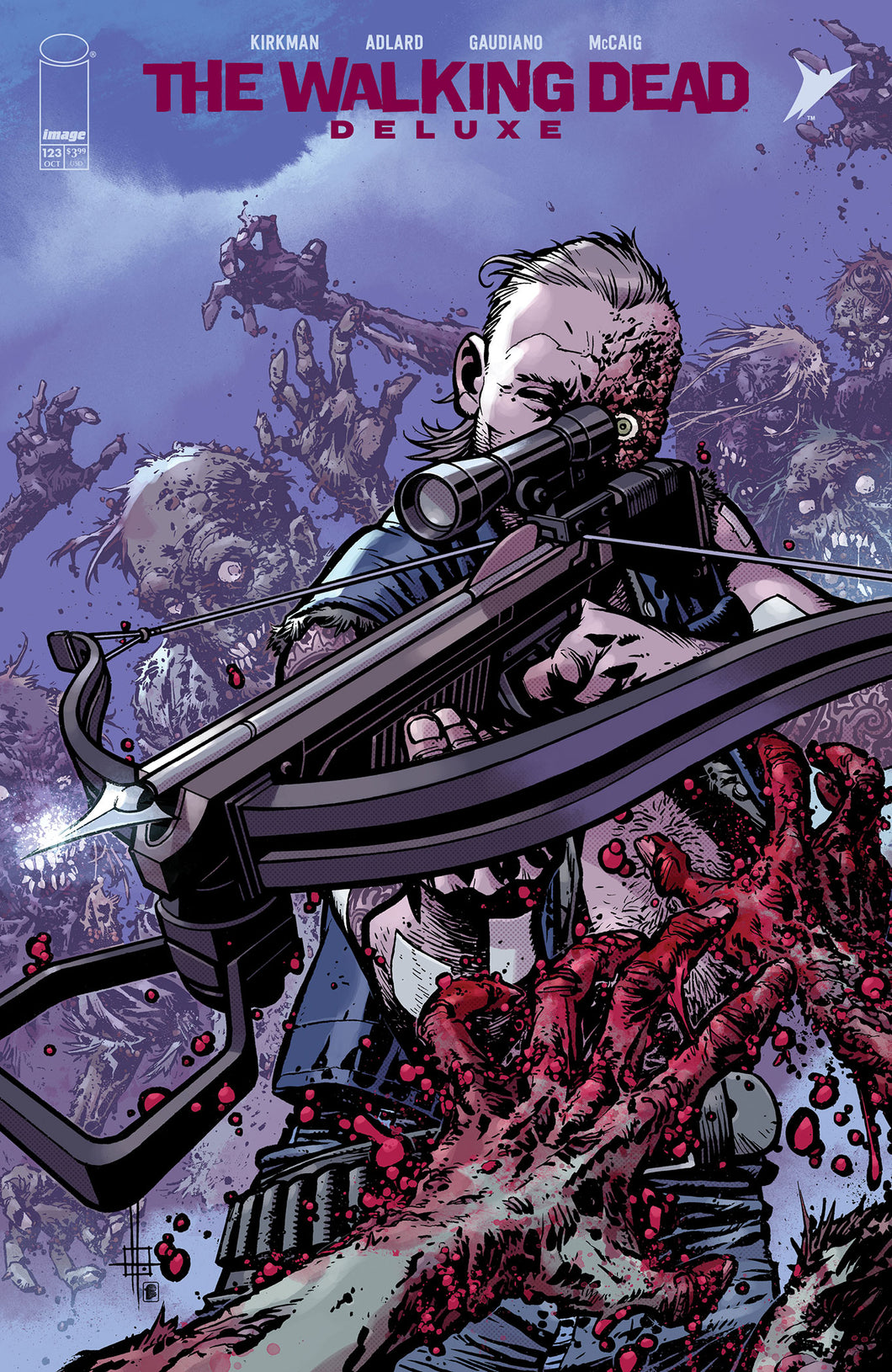 Walking Dead Deluxe #123 Cover C - Nelson Daniel Zach Howard