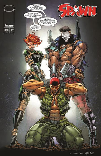 Spawn #370 Cover C - Brett Booth - YOUNGBLOOD TEAM UP VARIANT