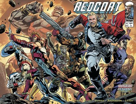 Redcoat #15 Cover D - Bryan Hitch - YOUNGBLOOD TEAM UP VARIANT