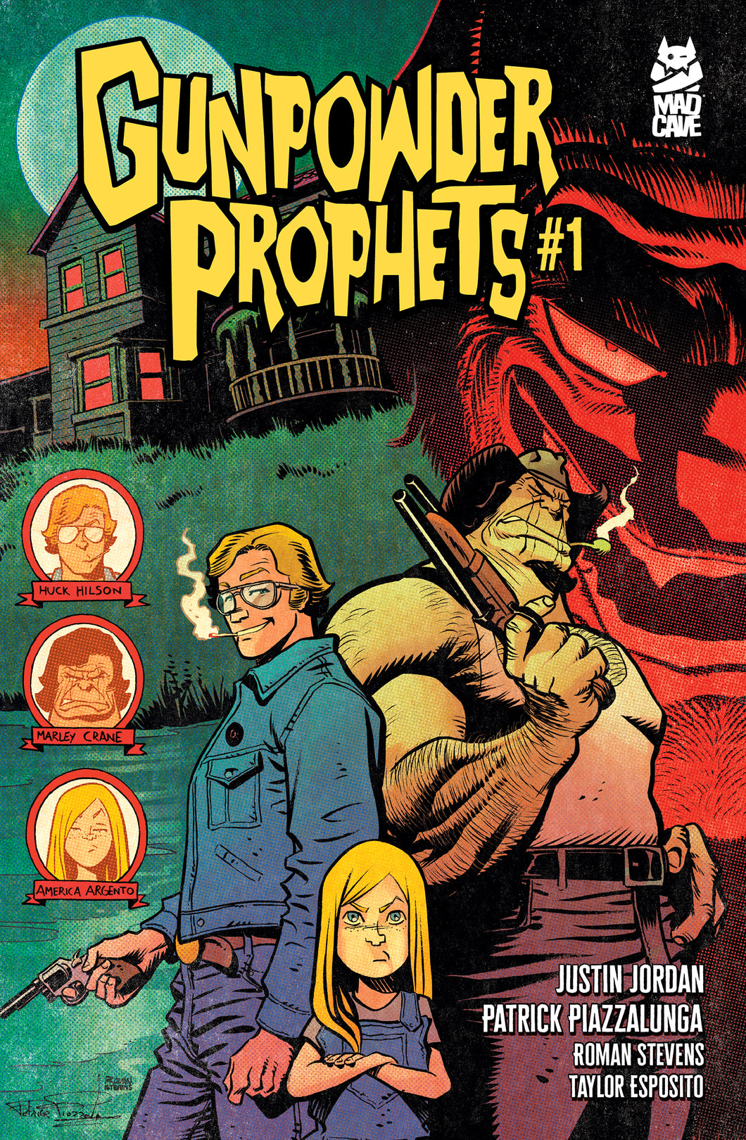 Gunpowder Prophets #1 (of 5) Cover A - Patrick Piazzalunga